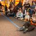 Families watch the Flame and Freezing Science Demo at the Ann Arbor Hands-On Museum Saturday Jan. 5. 
Courtney Sacco I AnnArbor.com 